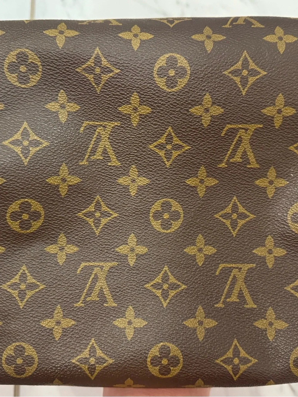 Authentic vintage Louis Vuitton Speedy 30 1988 lock and key